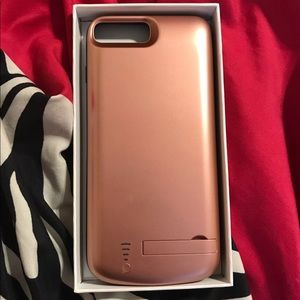 rose gold battery case iphone 7/8 plus